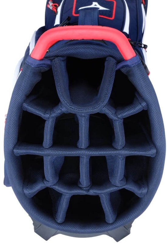 Mizuno BR DX - Waterwerende Golftas - Standbag - BLAUW van Merkloos — afbeelding 2
