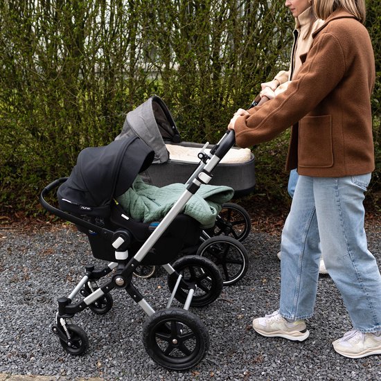 BEMINI Voetenzak - Biside 0-12m - Tussenseizoen comfort - Green van Bemini — afbeelding 4
