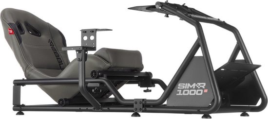 REBBLERS® SIMR 1000G – Verstelbare Sim Racing Cockpit met Gearshift Holder | F1, GT & Rally