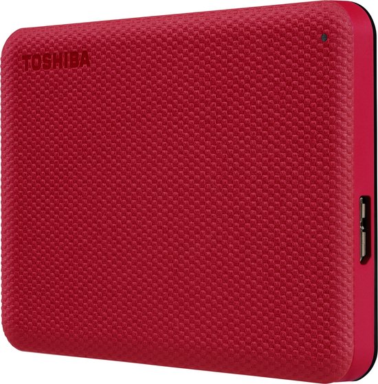External Hard Drive Toshiba CANVIO ADVANCE Red 1 TB USB 3.2 Gen 1 van Merkloos — afbeelding 4