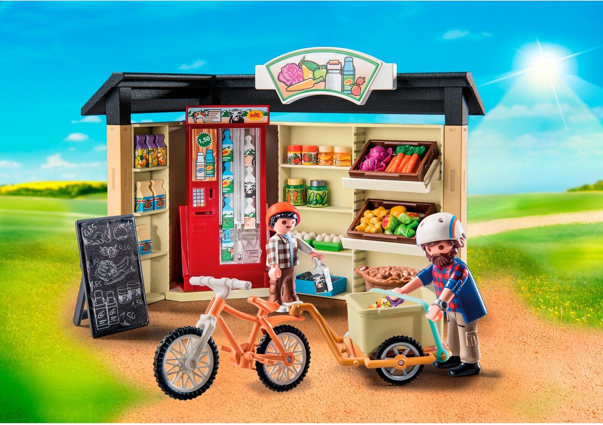 PLAYMOBIL Country 24-uurs boerderijwinkel - 71250 — afbeelding 10