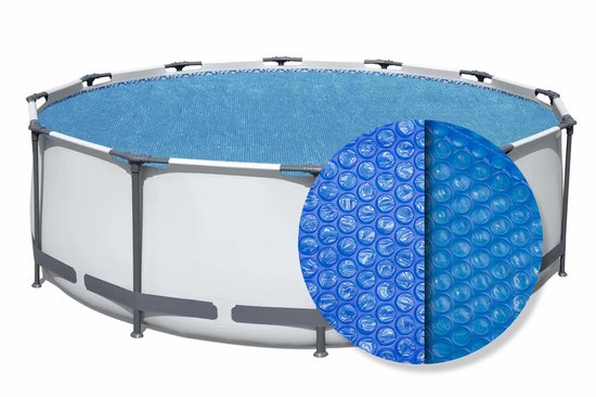 Foto: Afdekzeil solar 244 cm zwembad afdekzeil bestway