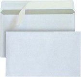 Bank envelop C5 162 x 229 mm wit 80 gram zelfklevend 500 stuks, zonder venster