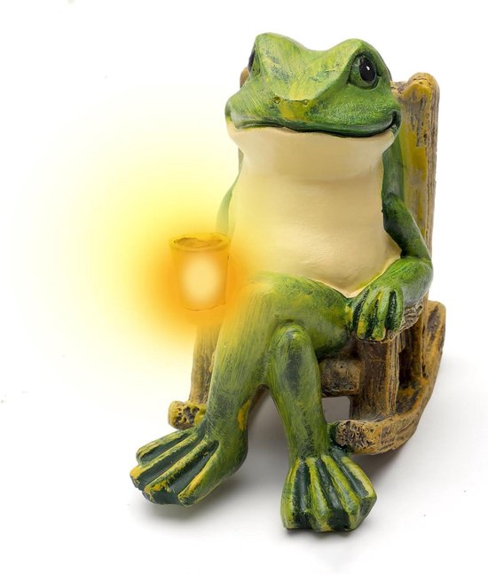 lifemet Zonne-dier standbeeld tuindecoratie buiten zonne-verlichting lifemet Zonne-dier standbeeld tuindecoratie buiten zonne-verlichting