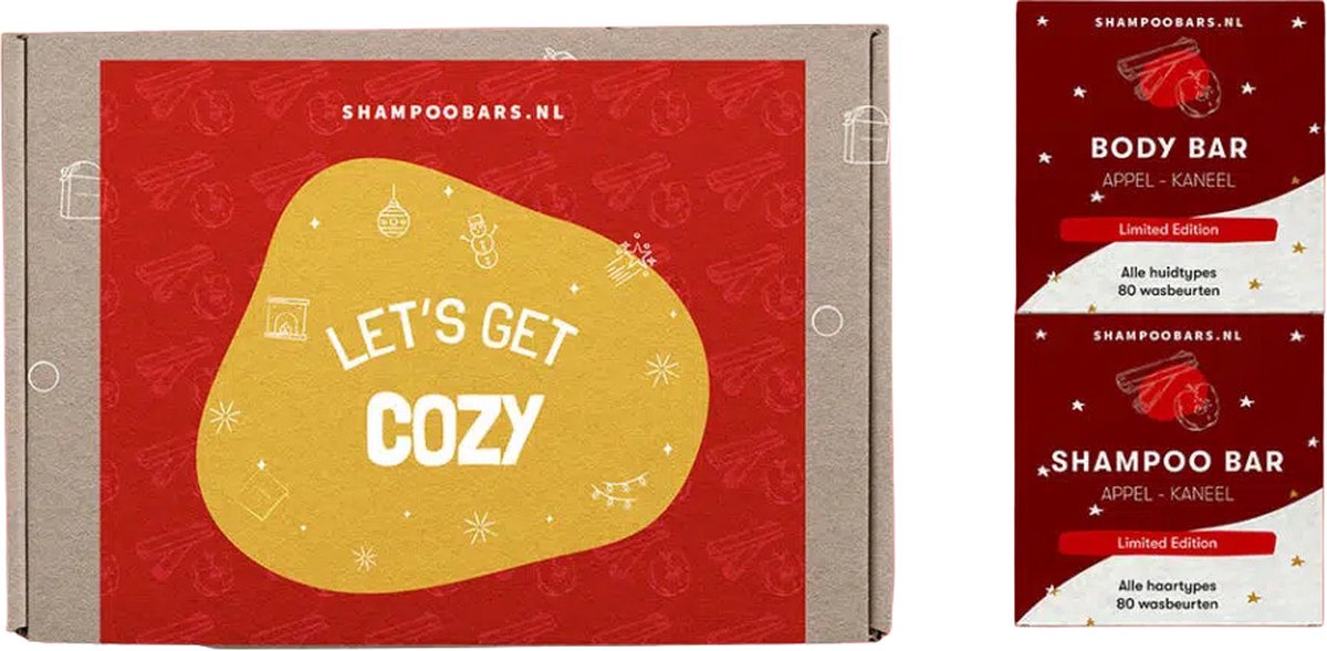 Goedkoopste shampoobar Giftbox Let’s Get Cozy