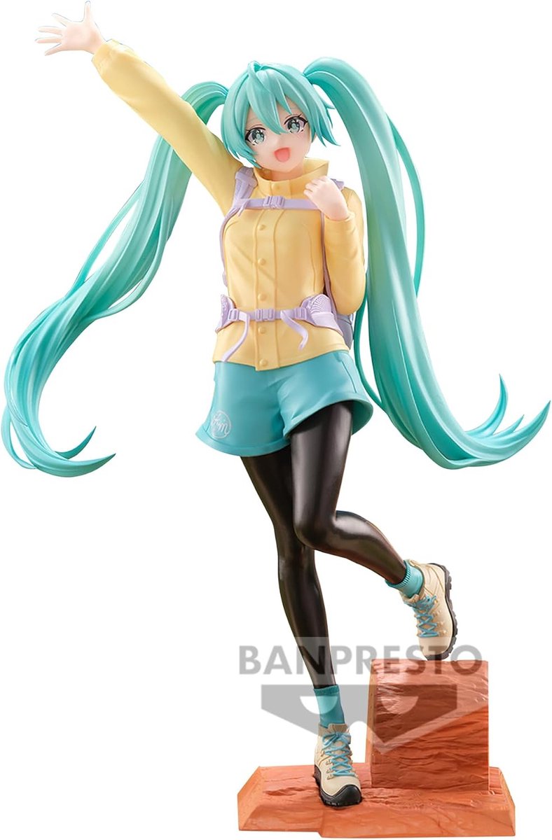 Hatsune Miku - Holiday Memories - Mountain Climbing Standbeeld 20cm
