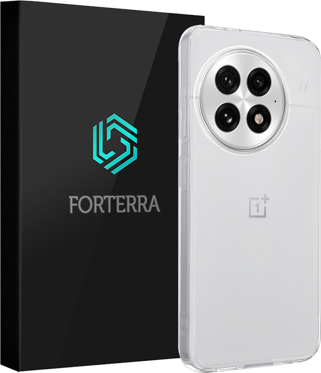 Hoesje Geschikt voor OnePlus 13 - Sterk & Shockproof - Siliconen Case - Hoes Cover - Transparant