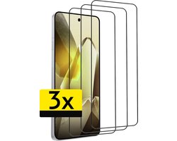 Screenprotector - Geschikt voor OnePlus 13 - 3 Stuks - Full Cover - Beschermglas - Gehard Glas - Tempered Glass - Screen Protector