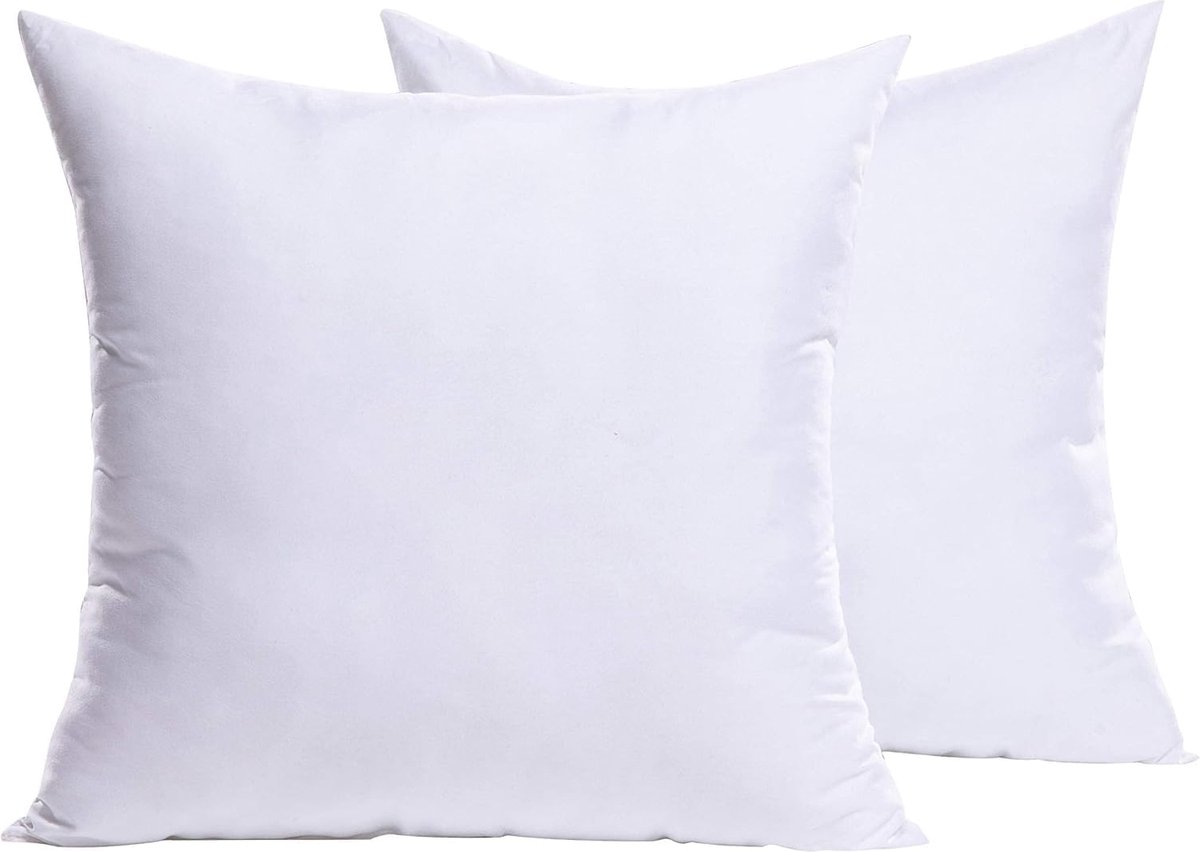 La'Moussawi ® Kussen Vulling Set van 2, 40x40 cm, Luxe en Comfortabele Binnenvulling voor Sierkussens