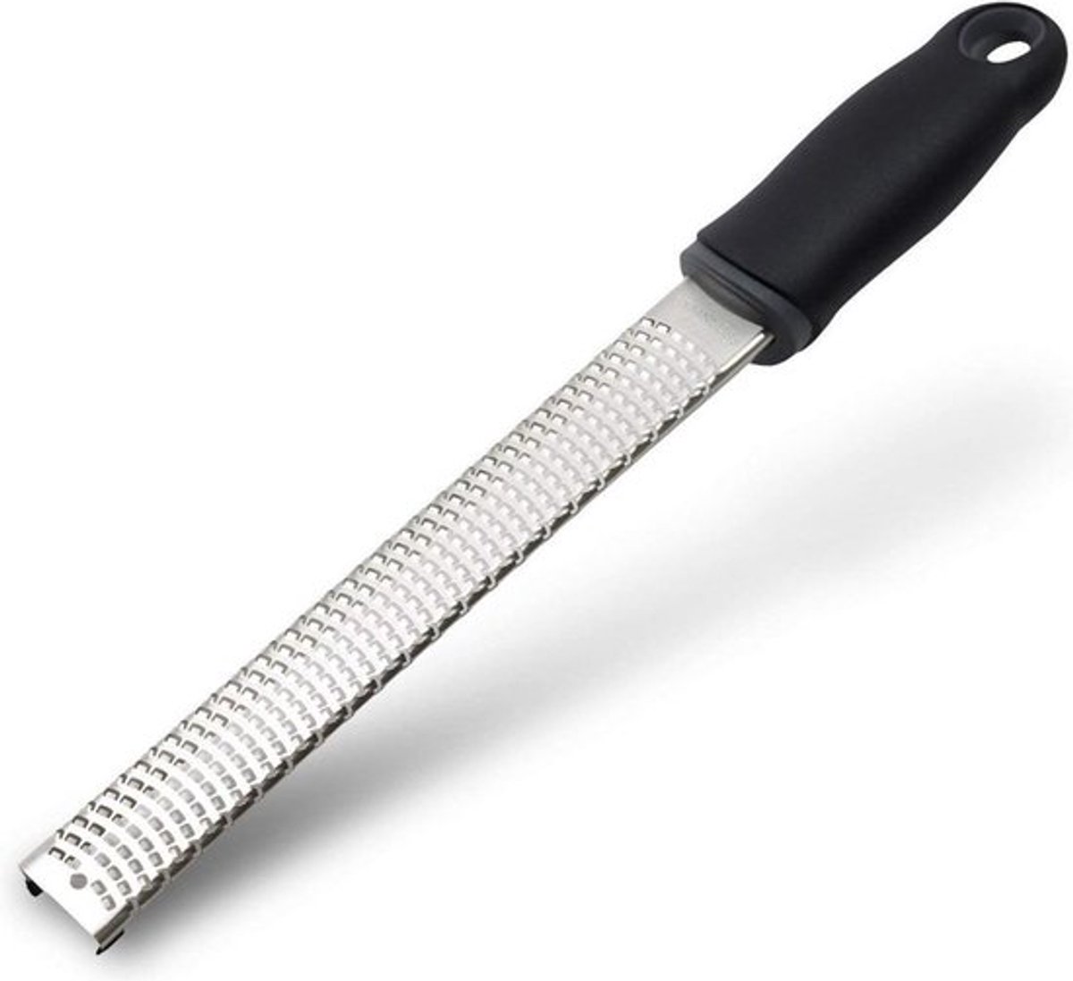 Zester - Zesteur- Rasp - Kaasrasp - Citroenrasp - RVS - Zwart