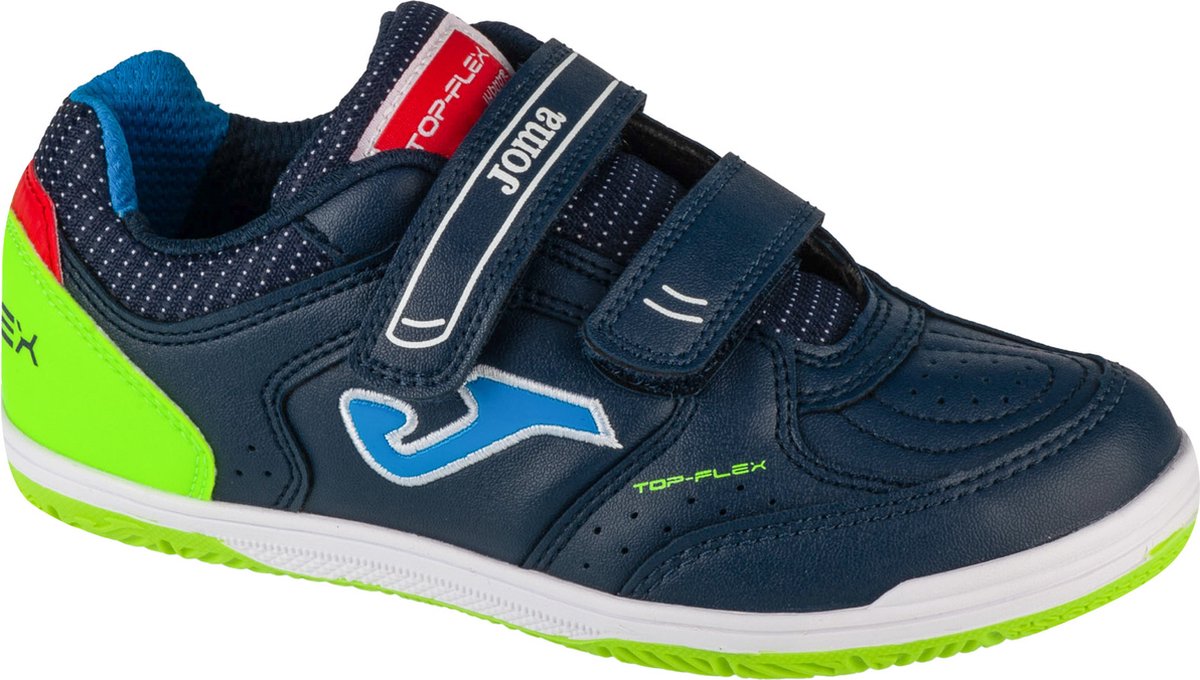 Joma Top Flex Jr 2533 IN TPJS2533INV, voor een jongen, Marineblauw, Indoorschoenen, maat: 33,5