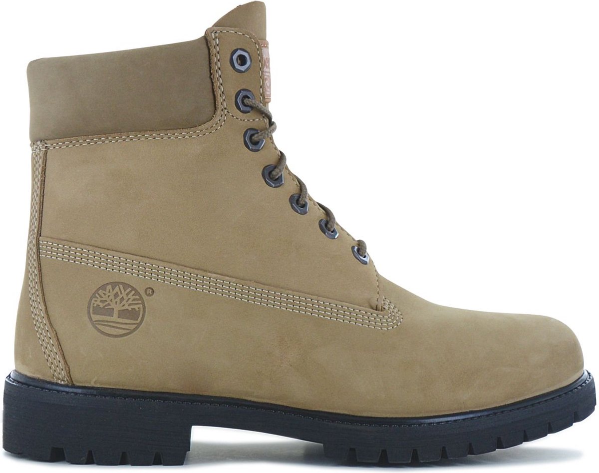 Timberland Premium 6-Inch Waterproof Boot Heren Winter Laarzen Leer TB0A2P6W-EN3 Beige