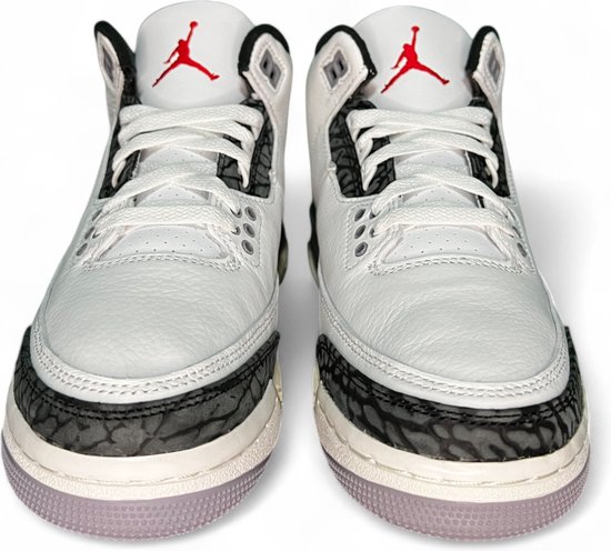 Nike Air Jordan 3 Retro Cement Grey - DM0967-106 - Maat 38.5 - Sneakers  Dames | bol