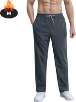 Pantalon d'entraînement Livano pour homme - Pantalon de sport - Pantalon d'entraînement long - Survêtement - Vêtements de sport - Gris foncé - M