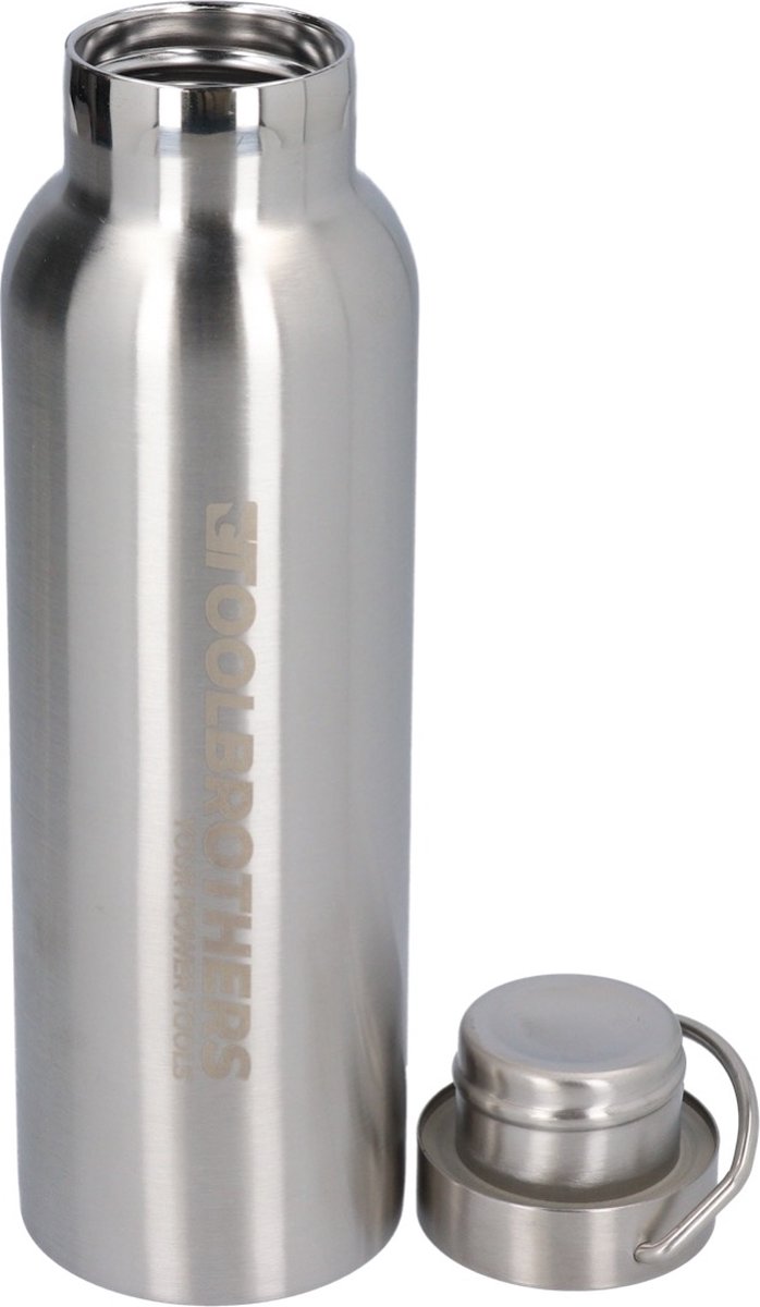 Toolbrothers Ventilator roestvrijstalen drinkfles 600 ml voor warme en koude dranken