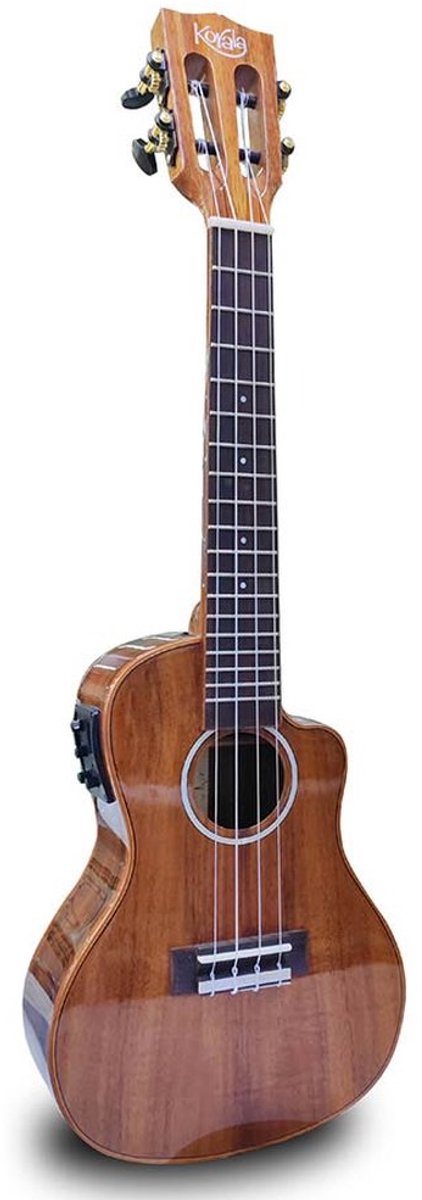 Korala UKC-1030-CE All Solid Series Concert ukulele Semi Akoestisch