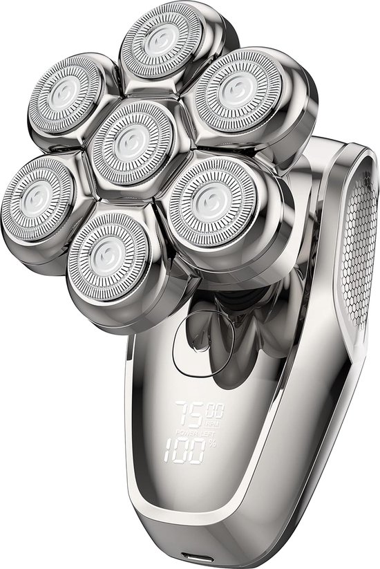 Lexium Skull Shaver - Scheerapparaat Mannen – Trimmer - Tondeuse - Hoofd Kaal Scheren