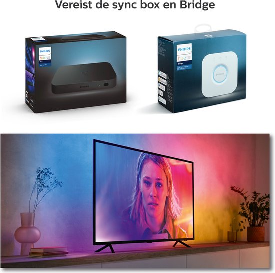 Philips Hue Play Gradient Lightstrip - Slimme LED-strip voor TV