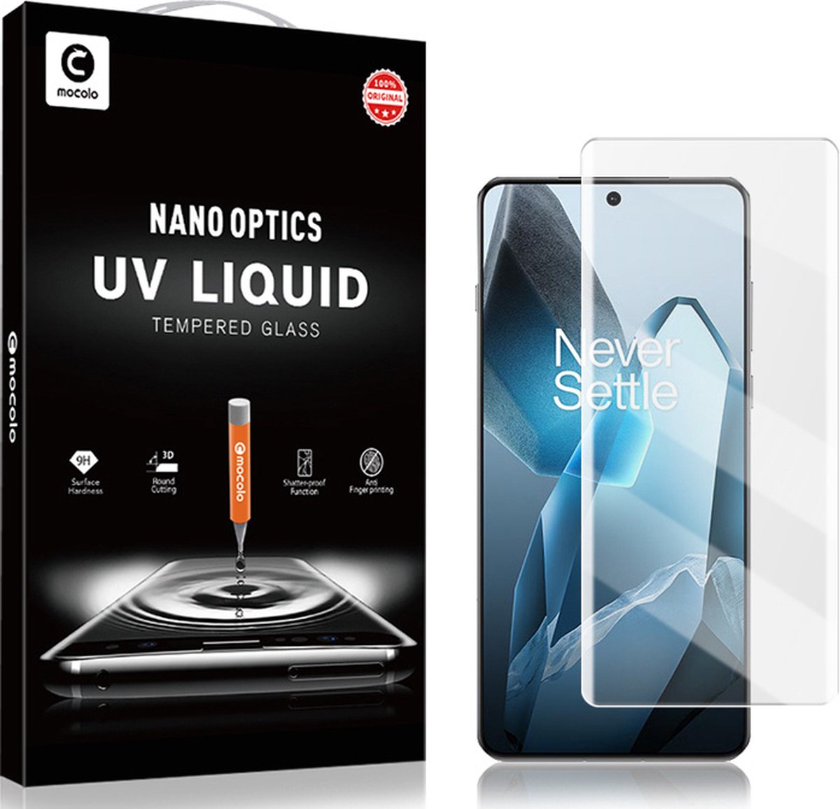 Mocolo OnePlus 13 9H UV Glazen Screen Protector Full Cover
