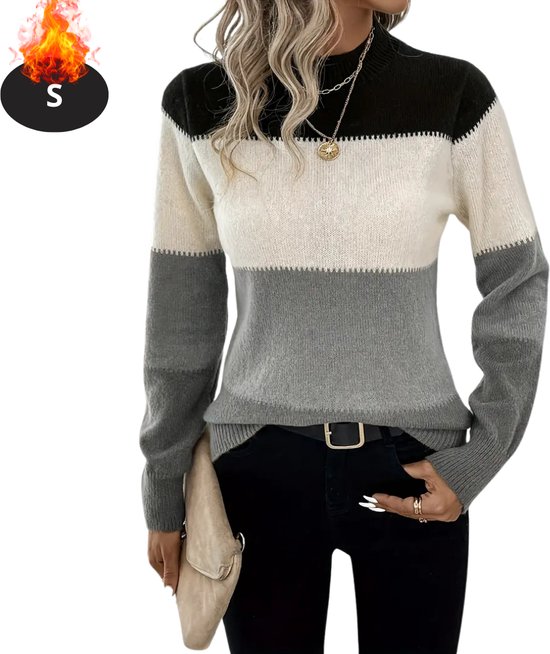 Pull Nivard Femme - Sweats - Sweat à capuche - Pull chaud - Gilet - Grijs - S