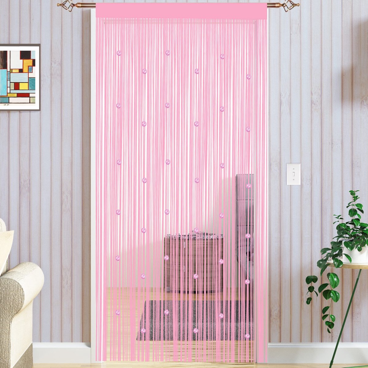 Goodivery ® Kralengordijn voor Deuren met Insectenbescherming en Decoratieve Functie
