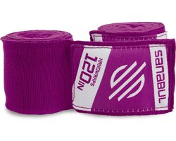Sanabul Elastic Professional Bandages - 4,5 m - Paars