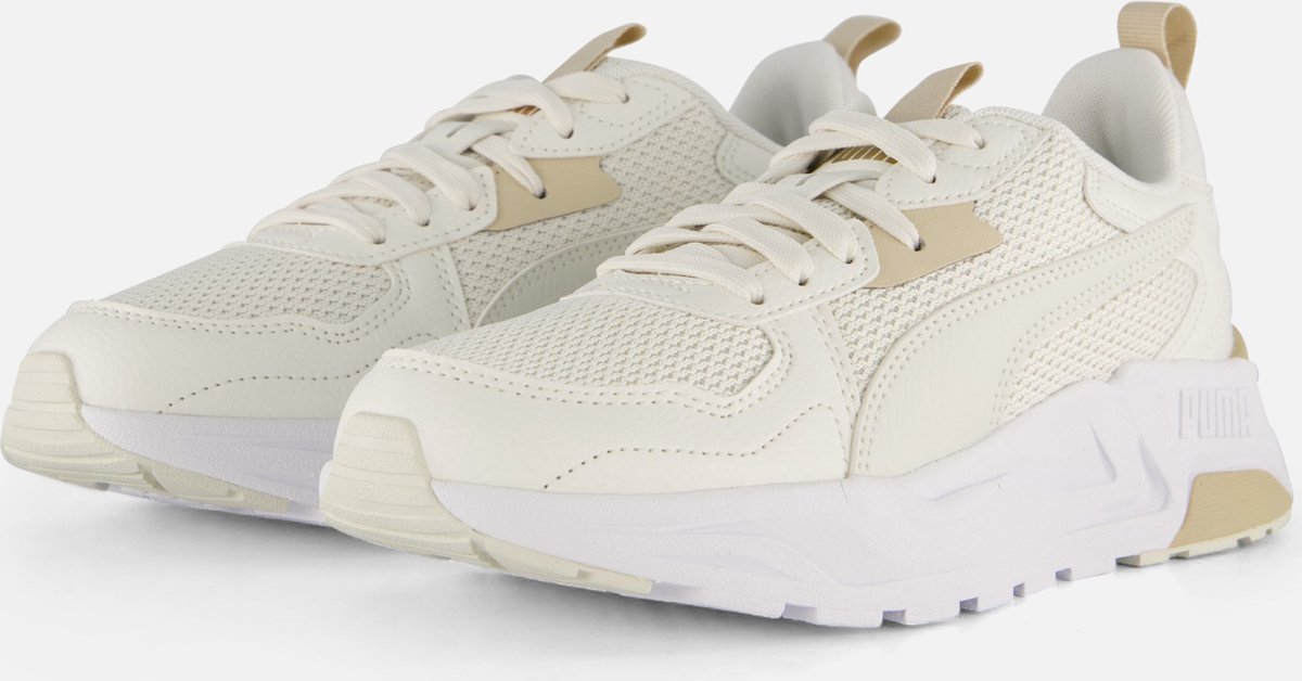 Puma Trinity Lite Sneakers Synthetisch Dames Beige