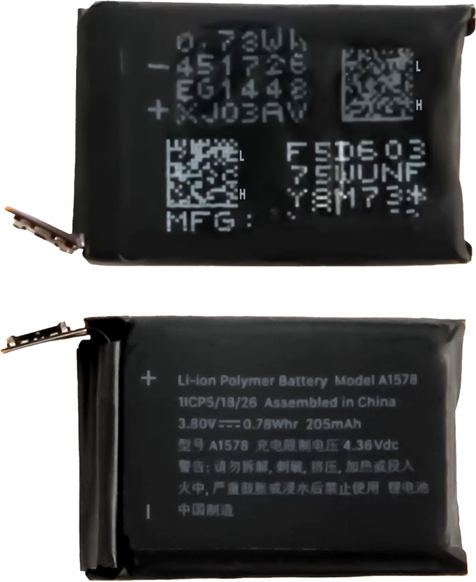 Premium Batterij geschikt voor Apple Watch 1 (38 MM)