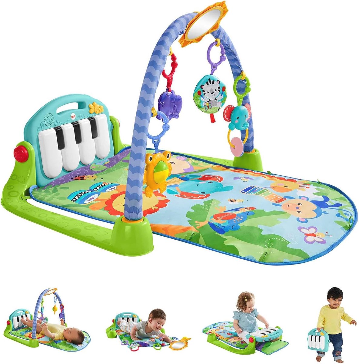 Fisher-Price Kruipdeken met Muziek - Speelgoed