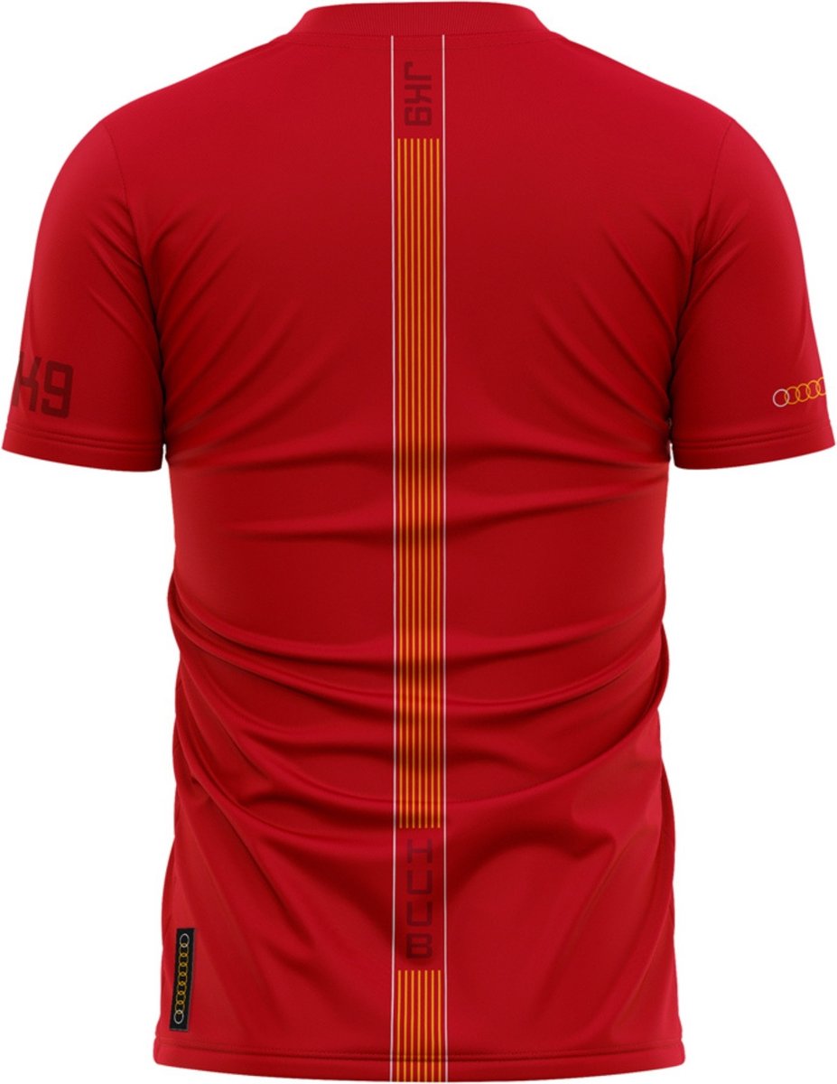 Huub Heren Tech Jason Kenny Tee - Red