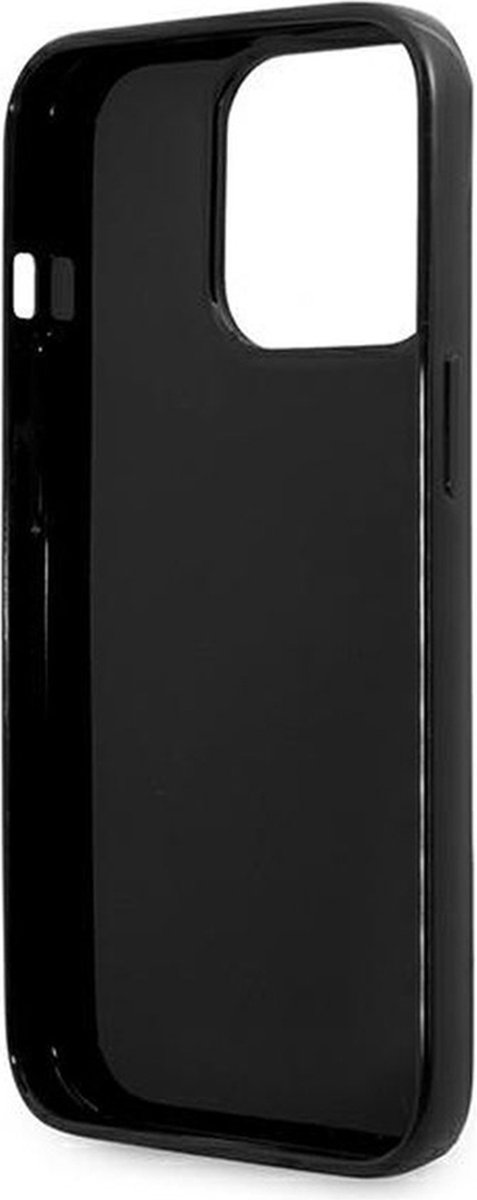 U.S. POLO ASSN., Hoesje Geschikt voor Apple iPhone 13 Pro Max Elegant Mini Horse Collection, Zwart