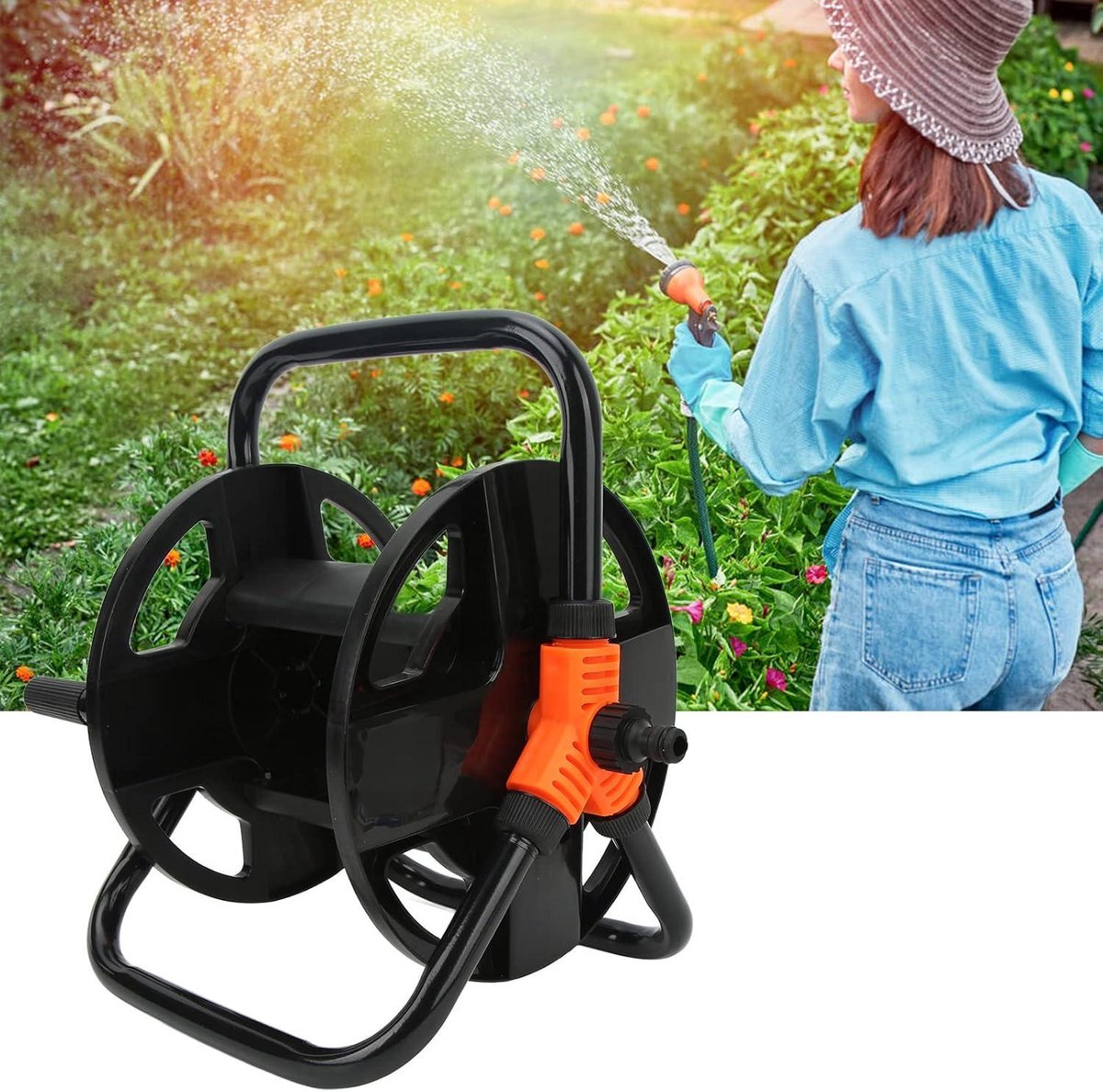 Slanghaspel Waterleiding Opbergrek Intrekbare Slanghaspel - Enkele Arm Gereedschap Voor Tuinbewatering en Auto Wassen Washing Machine