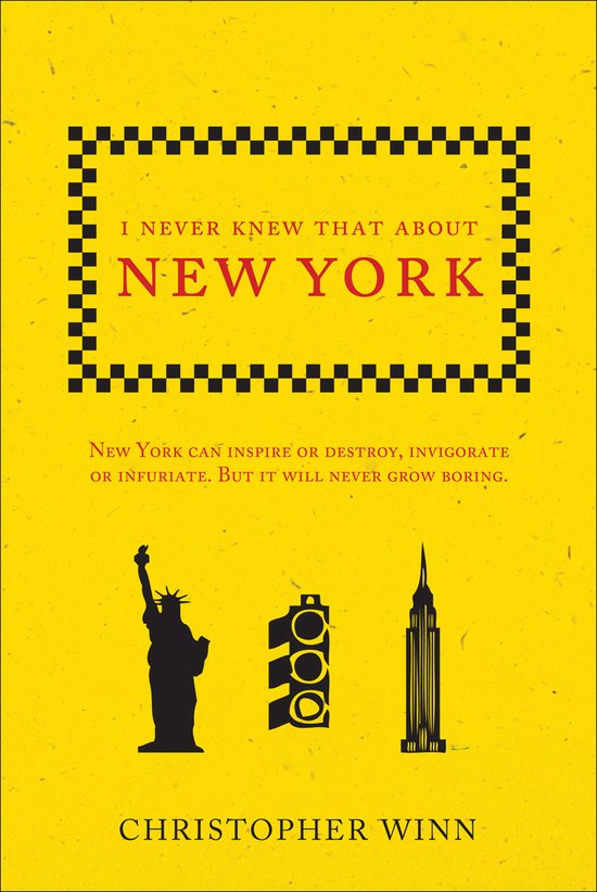 I Never Knew That About New York - cover