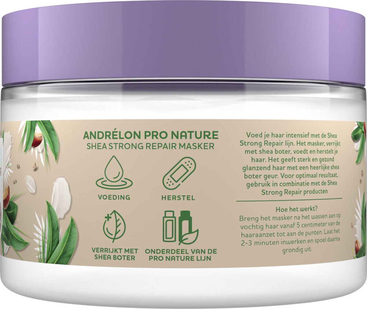Andrélon Haarmasker Shea Strong Repair - 300 ml