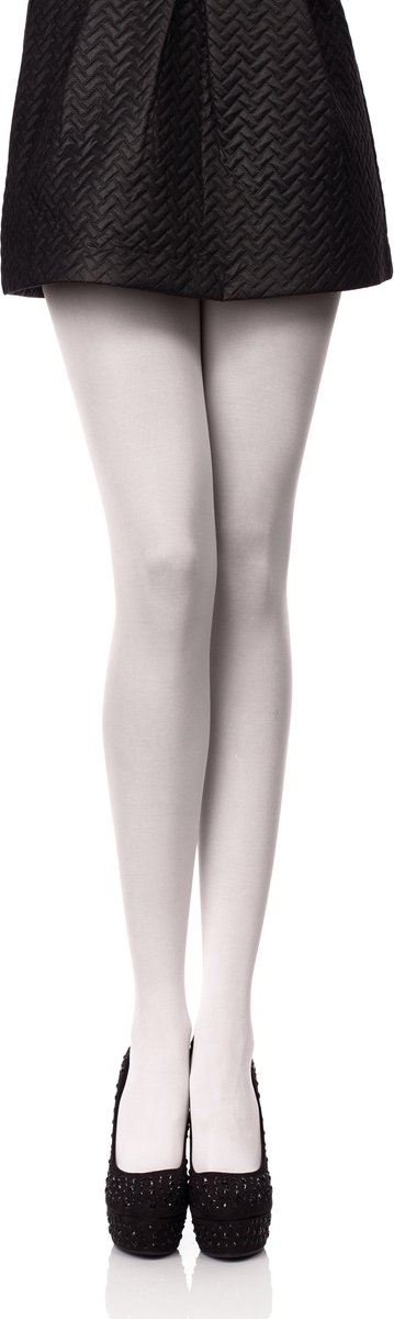 Antie AN-124 Dames Panty - 100 DEN - Polyamide - Microvezel - Wit - XL