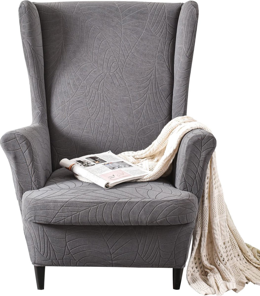 Goodivery ® Stijlvolle en Beschermende Hoes voor Fluwelen Fauteuils in Tweedelig Ontwerp