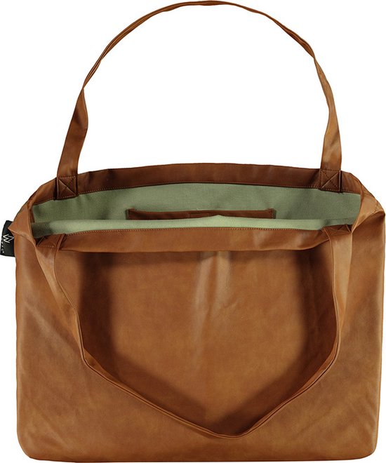Wallabag Vintage Leather Brown van Burkely — afbeelding 3