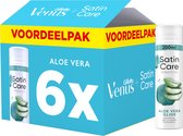 Satin Care - Scheergel - Sensitive - Aloe Vera Glide - 200ml x 6