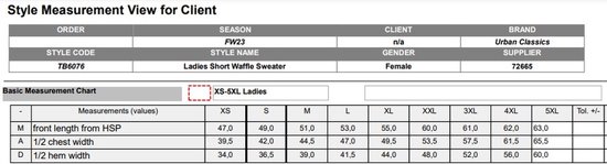 Urban Classics - Pull/pull court gaufré - 5XL - Zwart