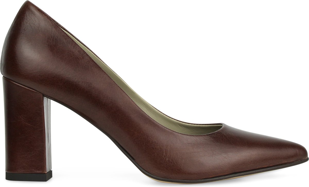 Noë Shoes Nirma Pump Coffee
