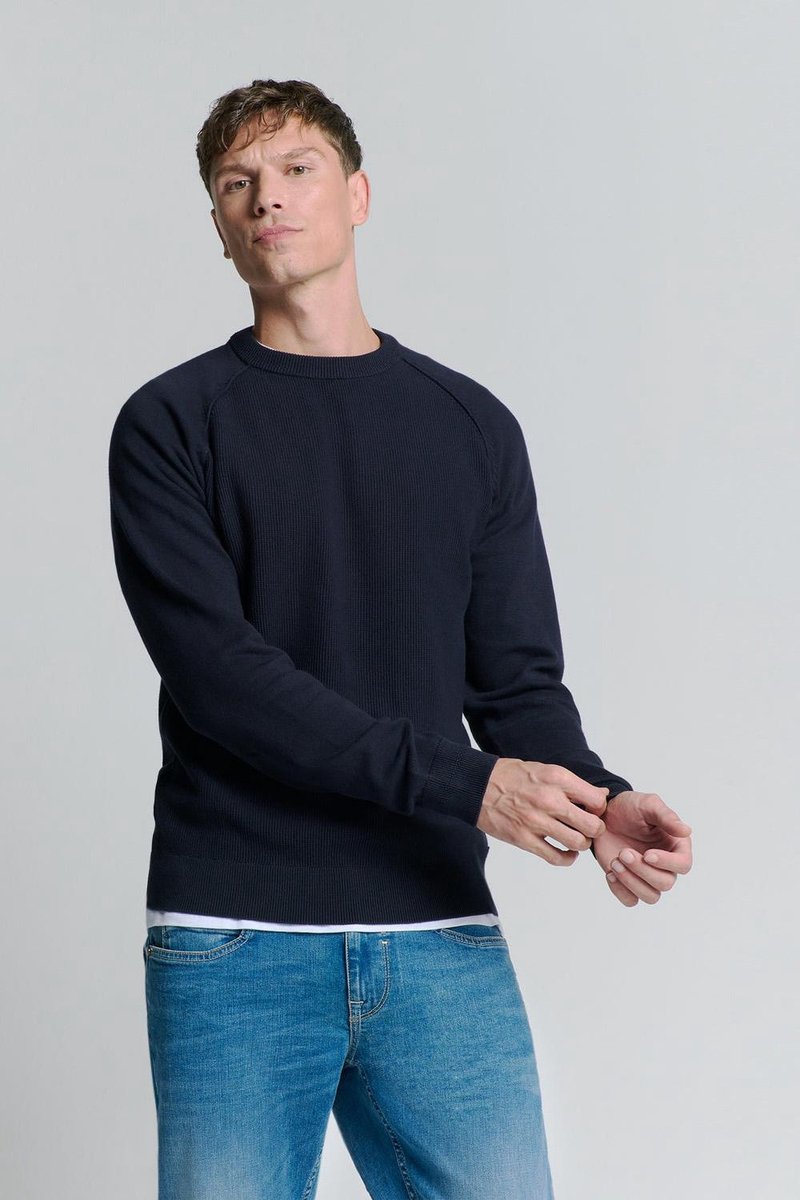 Pullover met ronde hals