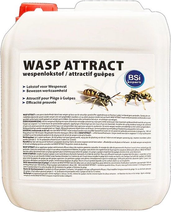 BSI Wespen Lokstof - Wasp Attract 5L - 2x2.5 liter