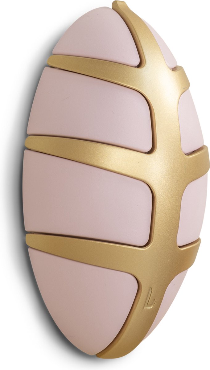 Spinder Design kapstok Bug - Pale Pink / Goud - 7 haken