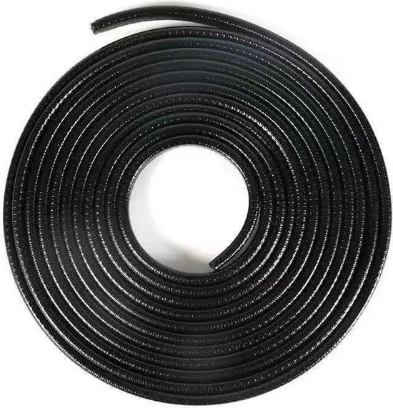 Auto Bumper Deur strips beschermers - Stootstrips voor auto - Autodeur beschermers - Stootstrips - Bescherm je autodeur tegen krassen en stoten - zwart - 5M - rubberen afdichting
