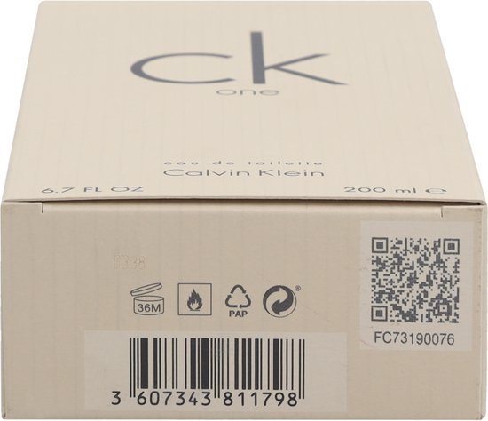 Calvin Klein One - Eau de Toilette - Unisex - 200 ml