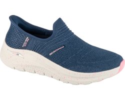 Skechers Slip-ins: Arch Fit 2.0 - Right As Rain 150193-NVPK, Vrouwen, Marineblauw, Sportschoenen, maat: 41
