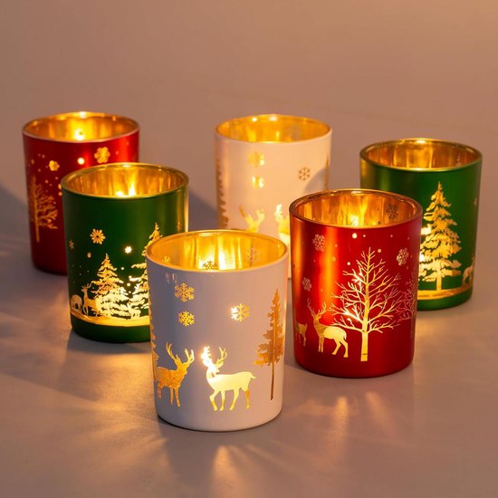 Kandelaars Hout voor Kerstdecoratie Kandelaars Hout voor Kerstdecoratie
