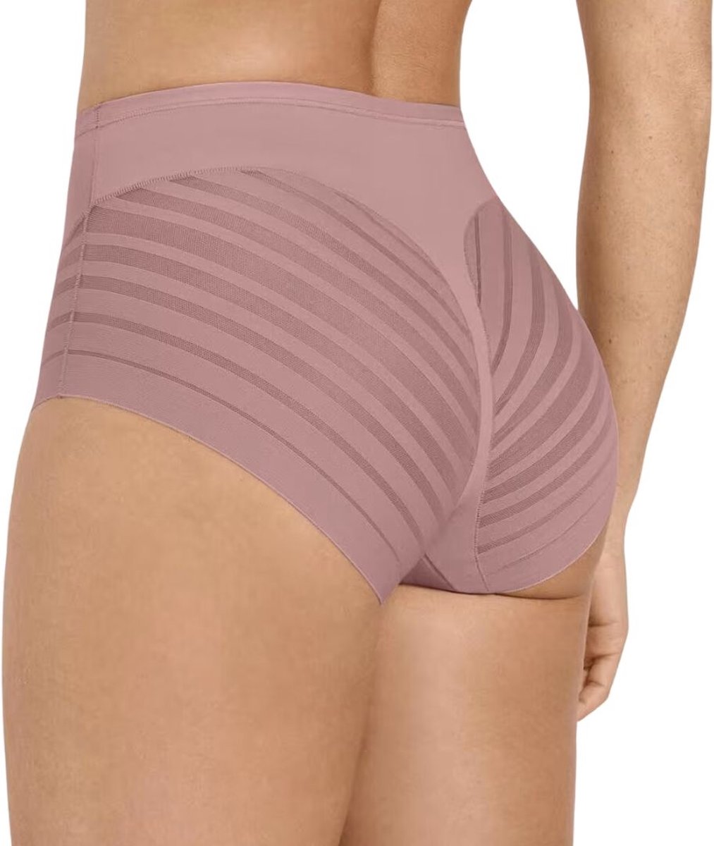 Lace Stripe Undetectable Slip | Pink
