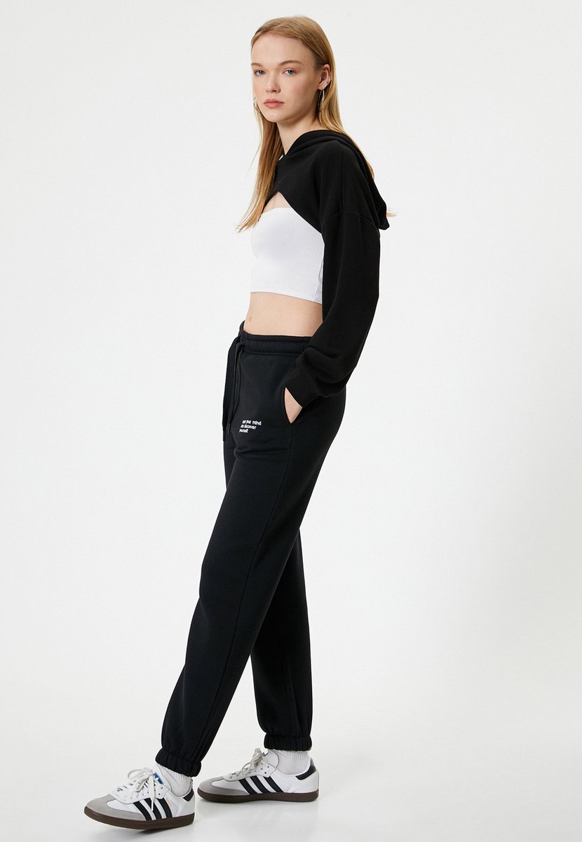 Jogger geborduurd Sweat Bottoms
