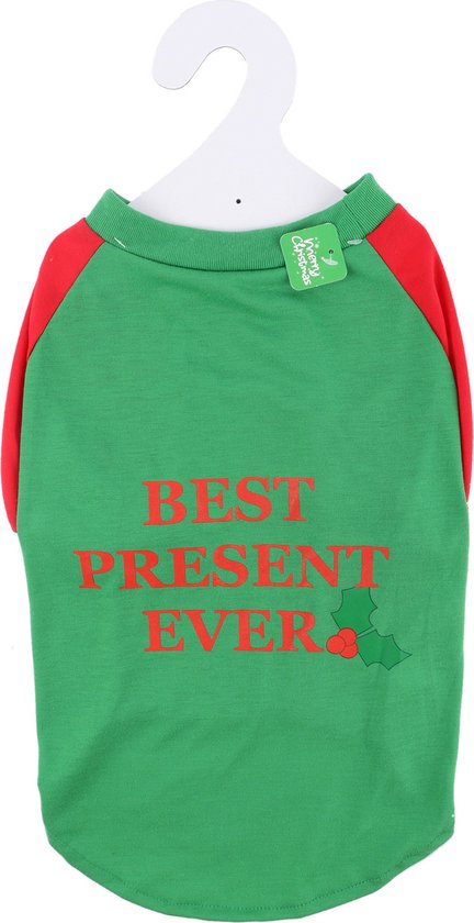 Pull de Noël Adori Vert & Rouge - Vêtements pour chien - 45 cm